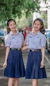 Vải đồng phục học sinh