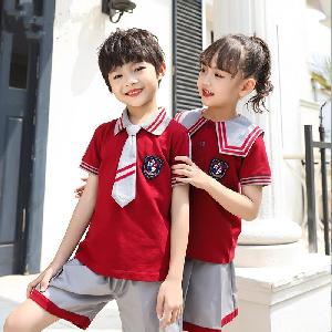 Áo thun đồng phục học sinh màu hồng