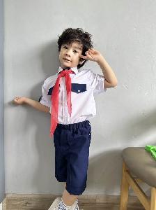 Đồng phục trường tiểu học kim liên