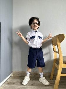 Áo thun đồng phục trường tiểu học chu văn an