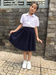 Đồng phục trường tiểu học hồng hà