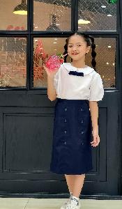 Áo khoác đồng phục học sinh tiểu học tphcm màu vàng