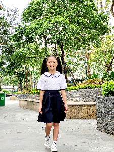 Mẫu đồng phục lớp tiểu học kiểu dáng thanh lịch