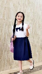 Đồng phục thể dục học sinh tiểu học tphcm màu vàng