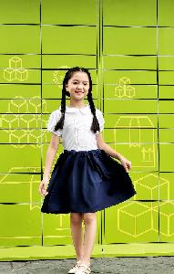 Bộ áo thun đồng phục học sinh tiểu học