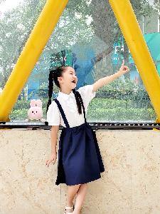 Áo thun đồng phục học sinh tiểu học xanh