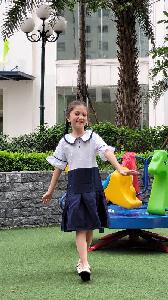 Đồ đồng phục thể dục học sinh tiểu học xanh