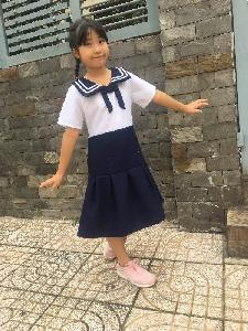 Đồng phục học sinh tiểu học áo khoác