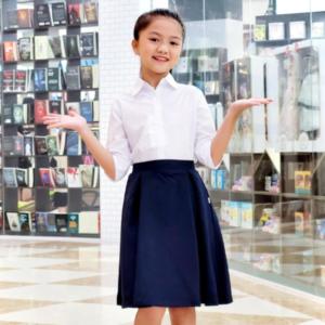 Chân váy bé gái quần đồng phục học sinh nữ