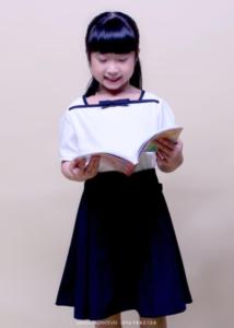 Đầm bé gái đi học cổ hải quân đồng phục học sinh nữ