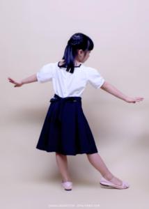 Đầm bé gái đi học cổ hải quân đồng phục học sinh nữ