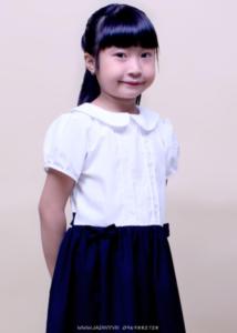 Đầm bé gái đi học cổ sen xếp li ngực đồng phục học sinh nữ