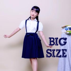 Áo bé gái đi học bèo ngực đồng phục học sinh nữ big size