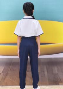 Quần tây bé gái đi học vải tuyết xuân hương đồng phục học sinh nữ