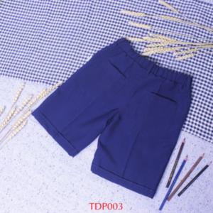 Quần ngắn bé trai đi học lưng thun đồng phục học sinh nam big size