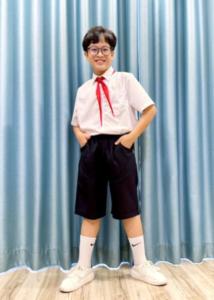 Áo sơ mi bé trai đi học cấp 2, cấp 3 đồng phục học sinh nam