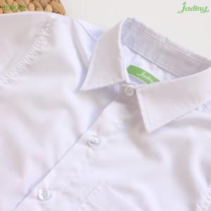 Áo sơ mi tay dài bé trai đi học đồng phục học sinh nam